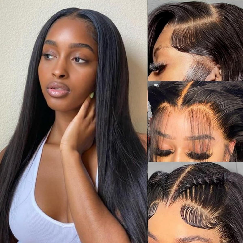 Silky Straight HD Lace Wig | 20" Natural Black